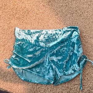 Target Velvet Blue Women's Athletic Shorts